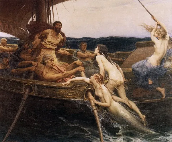 Herbert James Draper Ulysses y las Sirenas